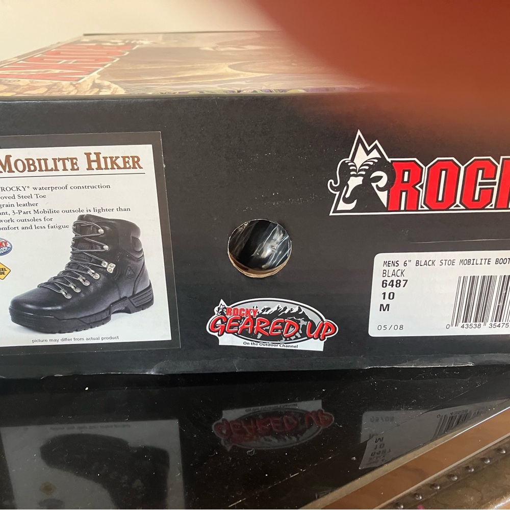 Rocky Black Outdoor Gear Boots